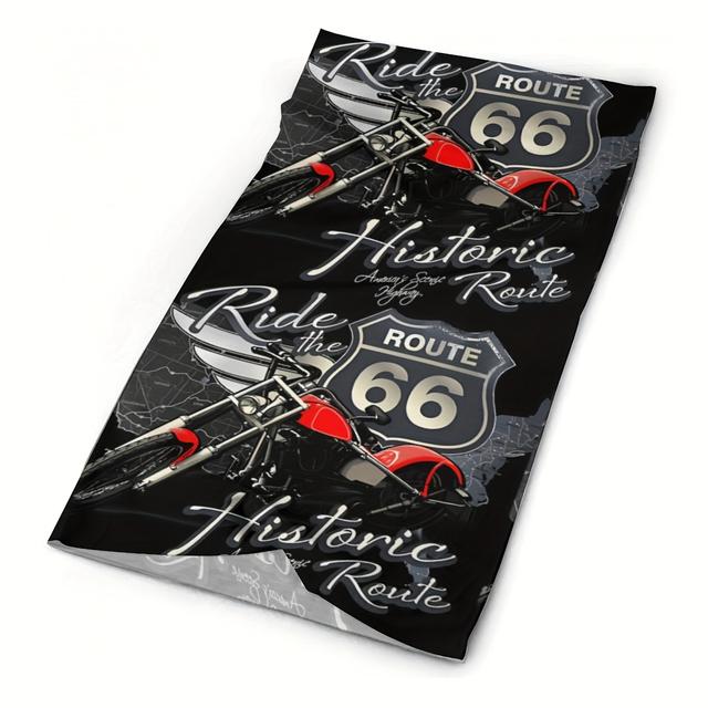 TEMU Travel Motorcycle Riding Bandana Winter Neck Warm Windproof Scarf For Hiking Highway Gaiter Headband -