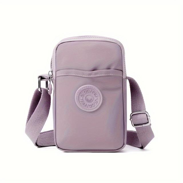 TEMU Women's Mini Phone Bag Leisure Shopping Lightweight Shoulder Bag Simple Solid Color Crossbody Bag