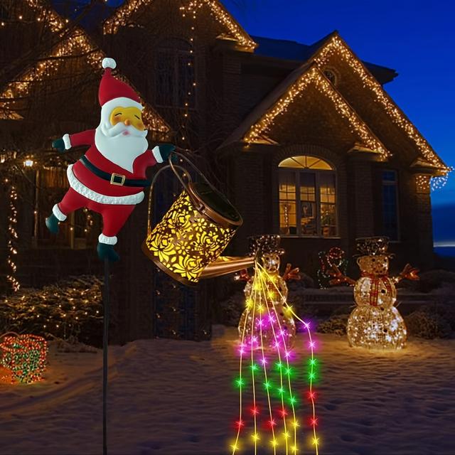 TEMU Outdoor Christmas Decorations Including Solar Lanterns, Lights, And Gift Ideas For The Garden, As Well As Items For Solar Yard And Pathway Lighting