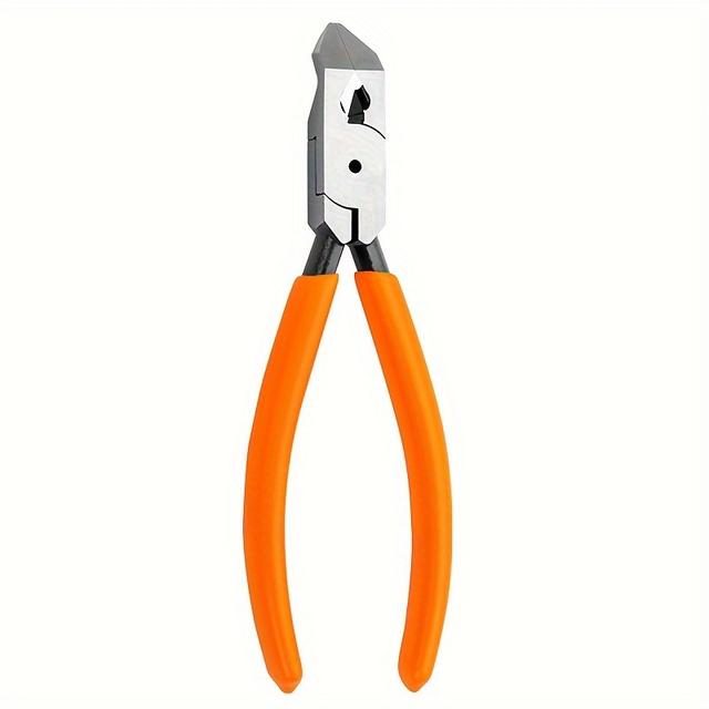 TEMU Hobbyworker Precision Plastic Cutting Pliers - 45/90 Degree Top, Non-slip Grip For Models, & Flexible Wires