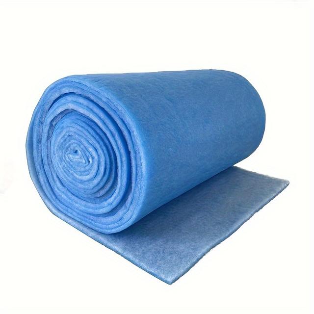 TEMU 10 láb hosszú akváriumi szűrőlap - 12" széles, 1" vastag PET anyag édesvízi és sósvízi tartályokhoz és tavakhoz