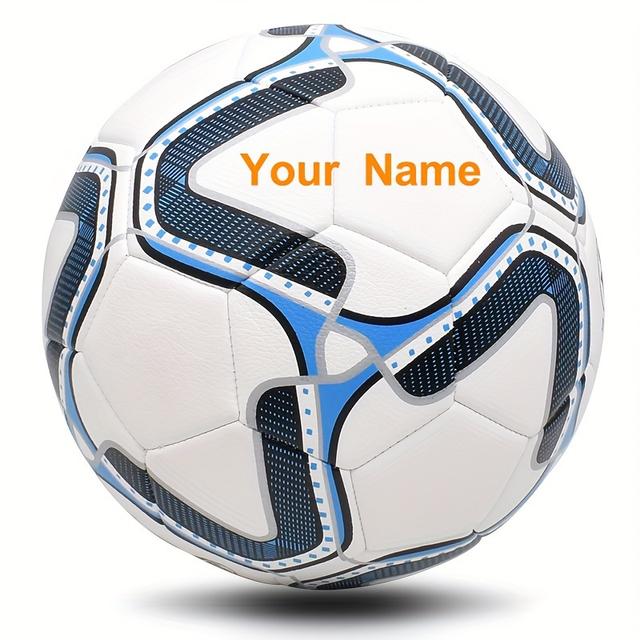 TEMU Größe 5 Personalisierter Fußball - Mit Namen und Logo bedruckt