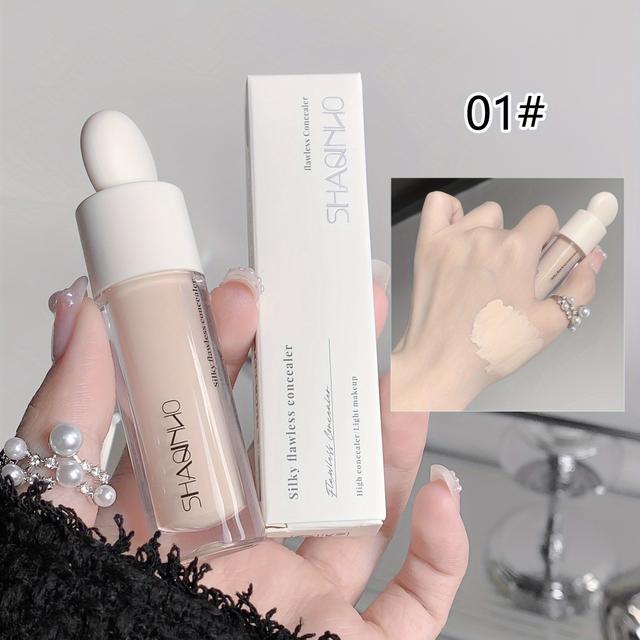 TEMU Y Seamless Concealer, Lightweight And Smooth, Sweatproof And Waterproof, Provides High Coverage For Dark Circles, Blemishes,, Nasolabial Folds, And Freckles, With Long-lasting Wear