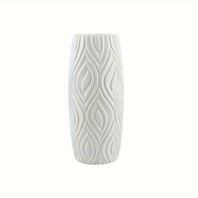 TEMU 1pc Plastic Flower Vase - Drop-resistant And Unbreakable - Home Decor