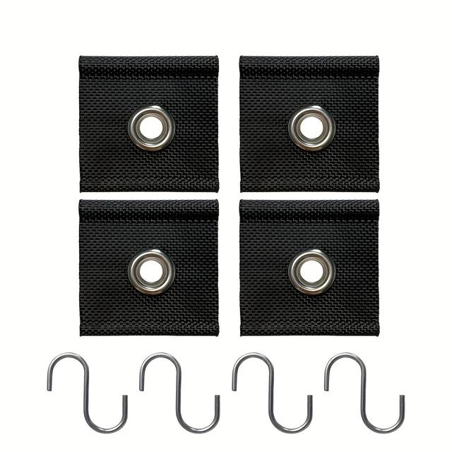 TEMU 8pcs Rv Awning Hooks Hooks Outdoor Hooks Clothes Hooks Fits 5/6mm /8mm Pipe Eyelets Durable And Practical For Rv Travel Trailer Awning Accessories And Upgrades
