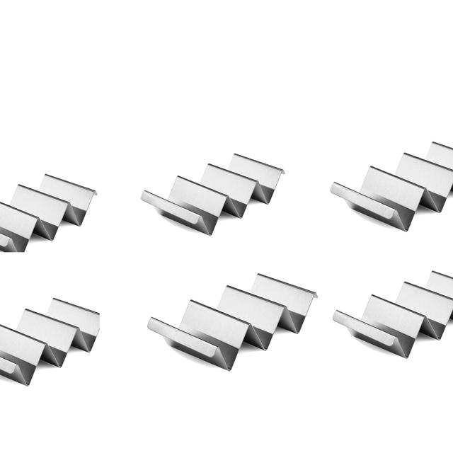 TEMU Soporte para de W de Acero Inoxidable, Soporte para Tortillas de para Exteriores y Hogar, Utensilios de Cocina y Restaurante