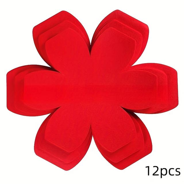 TEMU 12pcs Hexagonal Pot Mat Set, Flat Bottom Pan Separator Pads For Protection, Heat-resistant And Scratch-proof Cookware Organizers With Space-saving Stackable Design