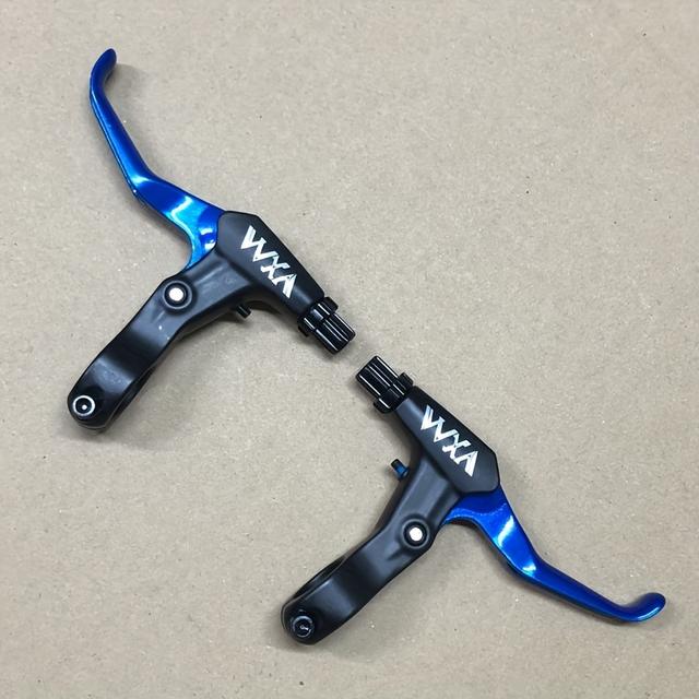 TEMU Leichter Mountainbike-Bremshebel - /Scheibenbremse, faltbarer Mountainbike-Bremsgriff aus Aluminiumlegierung, sorgt für sanftes Bremsen, für Lenker mit 2,2 cm/0,866 Zoll Durchmesser