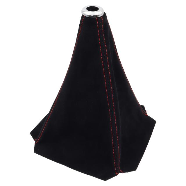 TEMU 1pc Car Gear Shift Knob Cover, Universal Shifter Boot Dust Cover Waterproof Decorate Car Interior Fit For Most Manual/auto Car Truck