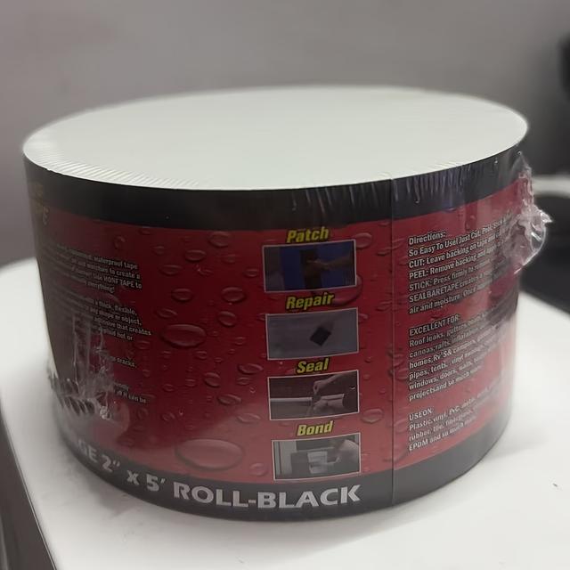 TEMU Heavy-duty Tape, For Leak-proof Sealing And Repair. This Tape Features Adhesive, Suitable For Insulating