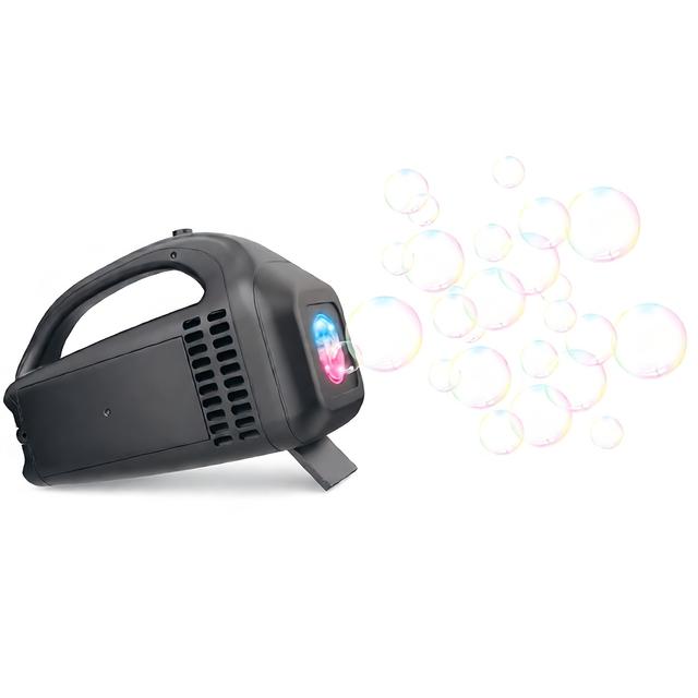 TEMU Portable Bubble Maker, Stage Bubble Machine, Automatic Bubble Maker, Suitable For Parties Gatherings, Outdoor Fun, Christmas Birthday Gifts, Holiday Surprise