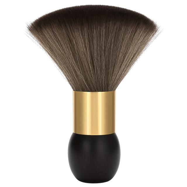 TEMU Un cepillo grande para recortar el pelo, de madera con naturales, diseñado para profesionales y adecuado para uso doméstico como herramienta de salón.