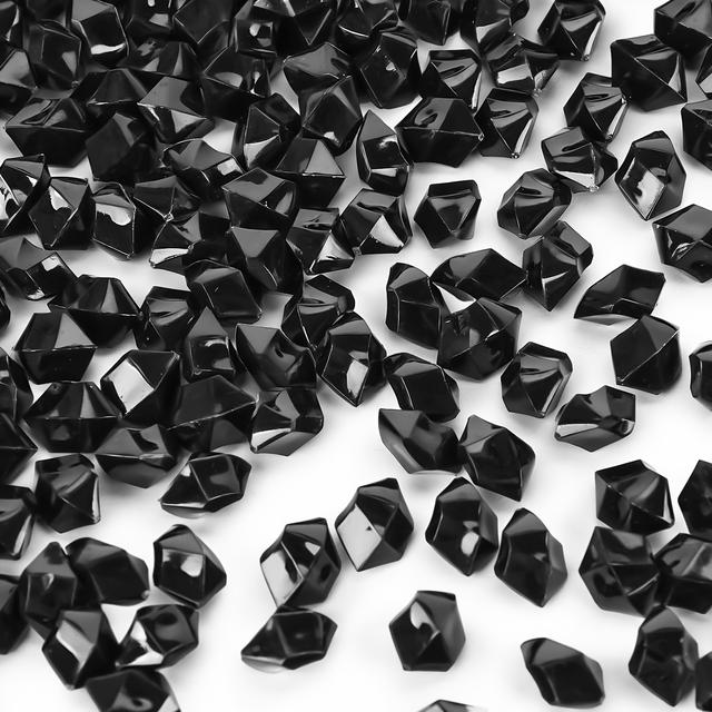 TEMU 275pcs Of Sparkling Acrylic Crushed Ice Rocks For Decorating Tables , Halloween, Crafts, Vases, Bridal Showers, Christmas, Home Decor, Valentine's Day, Photo Props, And Fish Tanks