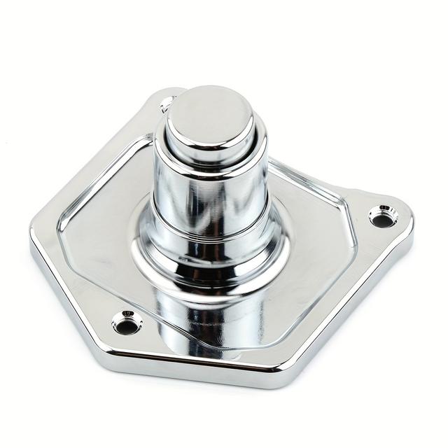 TEMU Electroplated Motorcycle Start Button Cover - Compatible With 1991-2017, /softtail/commander// - Aluminum Cnc For Switch, Motorcycle Accessories