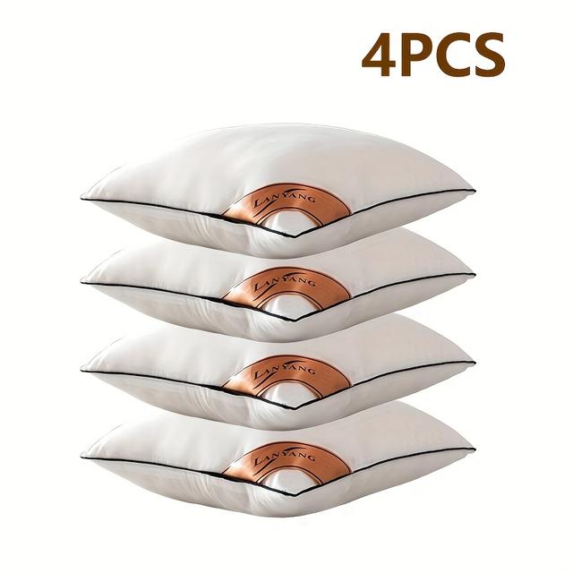 TEMU 4 Packs Of New High-quality Luxury High-rebound Throw Pillows, Sofa Cushions, Pillow Throw Pillows For Cars And Sofas
