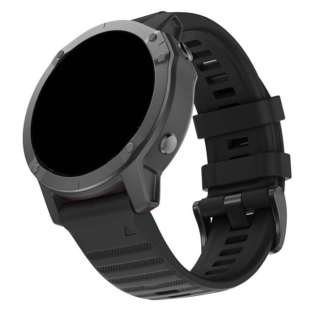 TEMU สายนาฬิกาซิลิโคน ขนาด 26MM, 22MM และ 20MM สำหรับ Garmin Fenix รุ่น 6X, 6, 6S Pro, 7X และ 7 ใช้ได้กับ Fenix 5, 5X และ 5S Plus Smartwatch