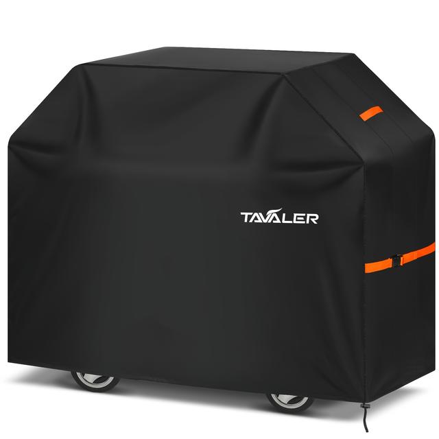 TEMU Grillabdeckung, BBQ-Abdeckung aus 600D Oxford-Stoff, Grillabdeckung für Gasgrills und /-Serie