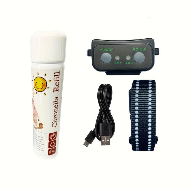 TEMU Spray Anti-barking Dog Trainer Automatic Spray Training Anti-barking Pet Spray Dog Collar Supplies