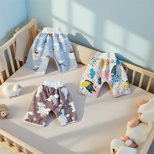 TEMU 3pcs Potty Training Pants, High-waist With Tummy Support, 6-layer Gauze For , Ideal For Weaning From Diapers, -friendly Leak-proof Design, Essential For Newborn Toilet Training, Perfect Gift