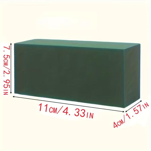 TEMU 6-pack High-density Blocks, Suitable For Wet And Dry Use, Wedding Decorations, Fresh Or Artificial Flowers, Diy Crafts, Party Decorations, And Art Projects