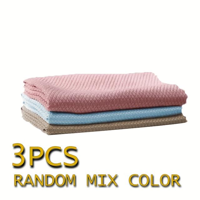 TEMU 3 Magical Cleaning Cloths That Remove From Glass, Leaving No When Wiping. Are Convenient For Removing Water Stains And Marks, Ensuring A Clean, Suitable For Kitchen Cleaning And Usable In All .