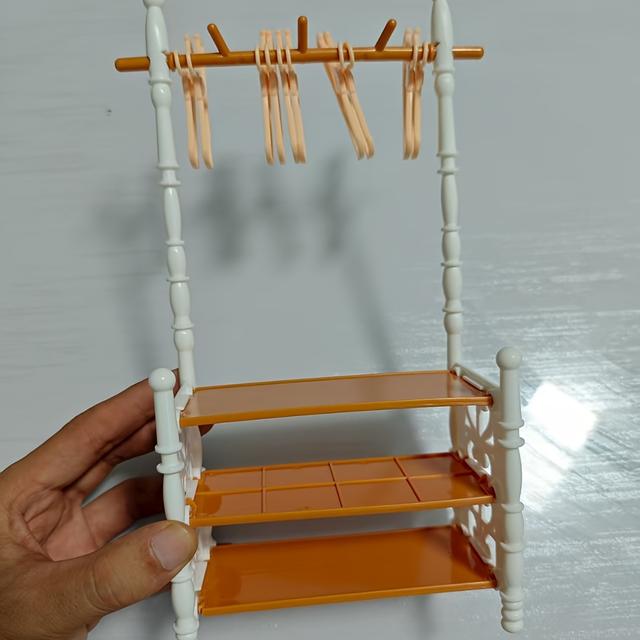 TEMU Dekoracja do Domku dla Lalek: Miniaturowa Szafa do Dioram, Rekwizyt do Fotografii Miniatur. Dla Osób od 14 Roku Życia