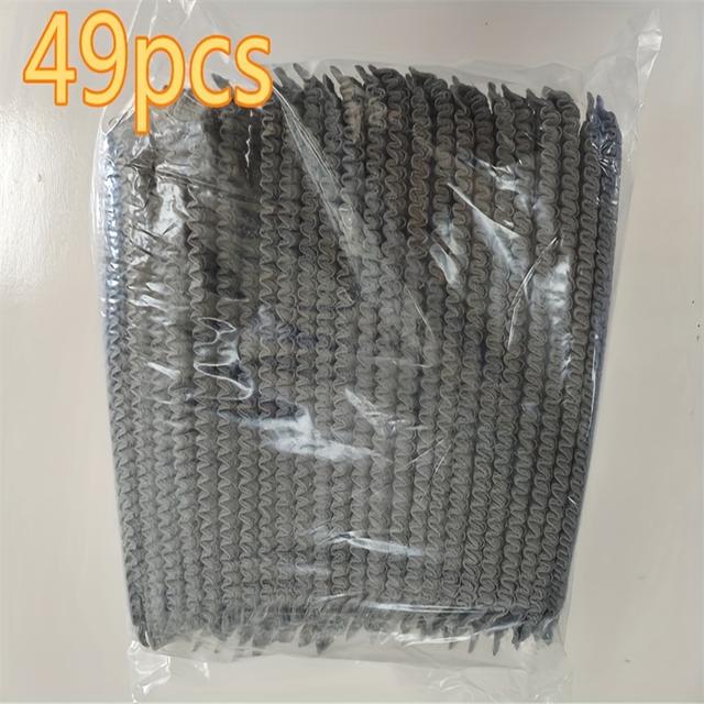 TEMU /49/19pcs Disposable Strip Shoe Covers Stretchable Thick Non-woven Shoe Cover Suitable For Indoor And Outdoor, Real Estate, And Construction In