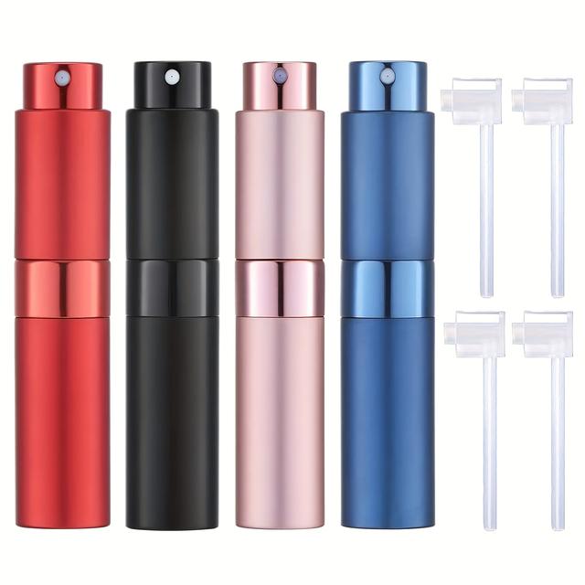 TEMU 4-Unidad 10Ml Botella de Perfume Retráctil