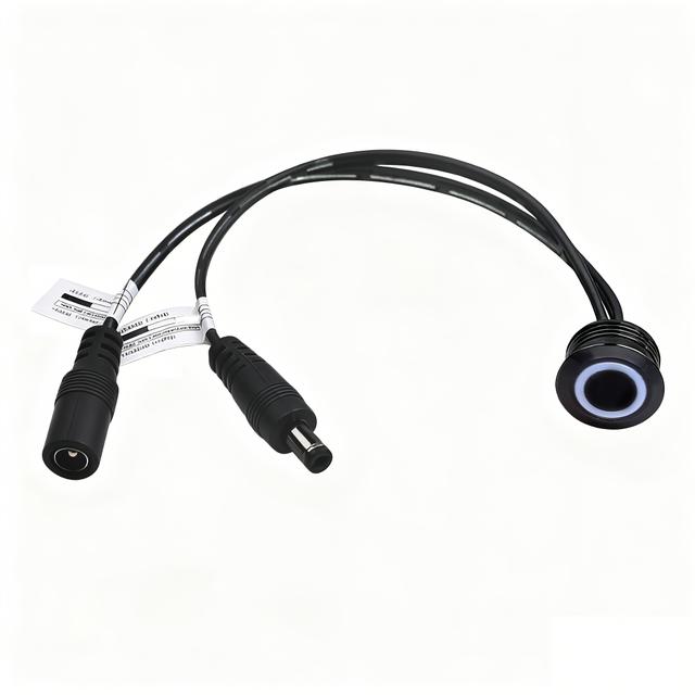 TEMU Touch Dimmer Sensor Switch Concealed Induction Controller 5v 12v 24v 5a Dimmable Touch Dimmer For Led Light Strips Cabinets, Wardrobes, Bedroom Lighting