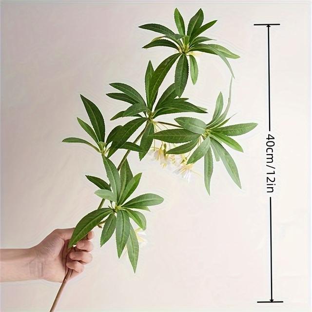 TEMU 1/2ks Obývací Pokoj Klasická Geometrická Plastová Dekorativní Váza ve Tvaru Válcu s Jednou Umělou Simulovanou Rostlinou Minimalistický Hydroponický Květinový Aranžmá Domácí Dekorace