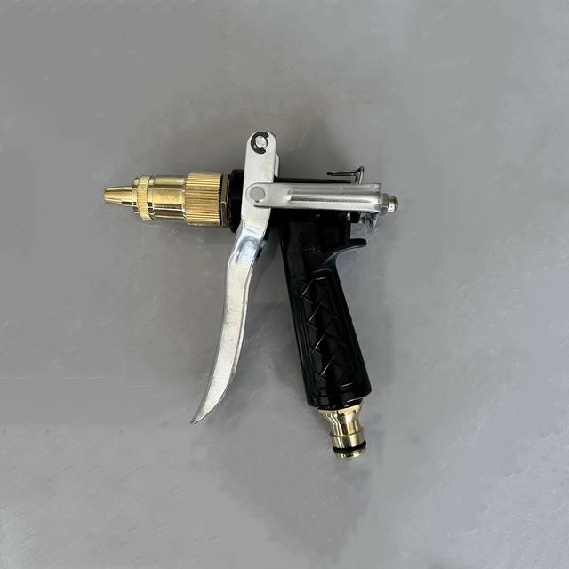 TEMU Portable High-pressure Water Gun For Cleaning Car Wash Machine Garden Watering Hose Nozzle Sprinkler Foam Water Gun