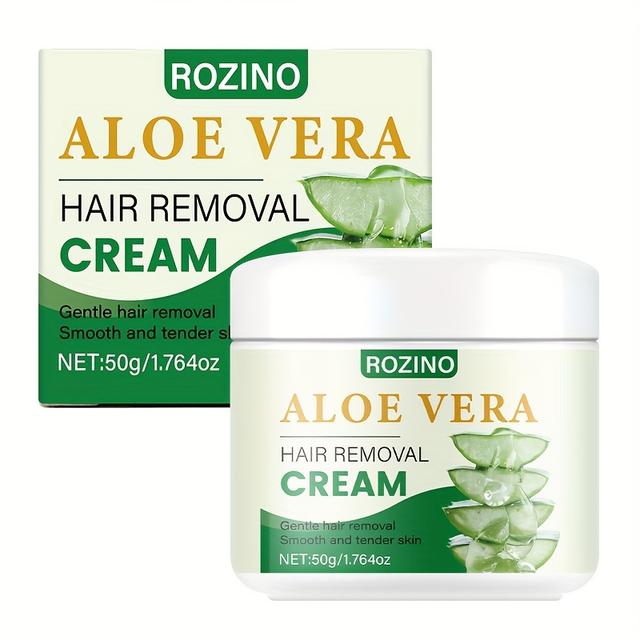 TEMU Experience Skin Without The Of Hair This Summer With Our 50g Aloe Vera. It's The Skin, Leaving No Residue, And Provides Semi-permanent Hair Removal For Areas Like , Lips, Underarms, Legs, Arms