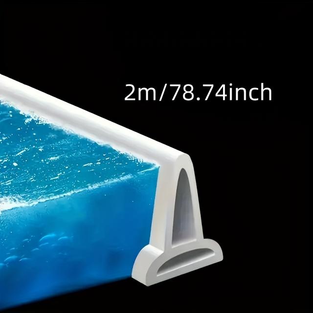 TEMU Self-adhesive Waterproof Strip For Separating Wet And Dry Areas In Bathrooms And Shower Rooms