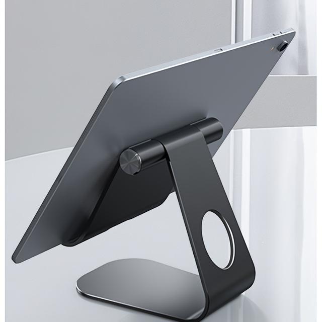 TEMU Tablet Ständer Verstellbar, Tablet Halterung - Universal Halter, Halterung, Dock Für 2024 For Ipad Pro 9.7, 10.5, 11, 12.9, For Ipad Air Mini 6 5 4 3 2, For Tab, Tablet Mit 4.7-13 Zoll - Schwarz