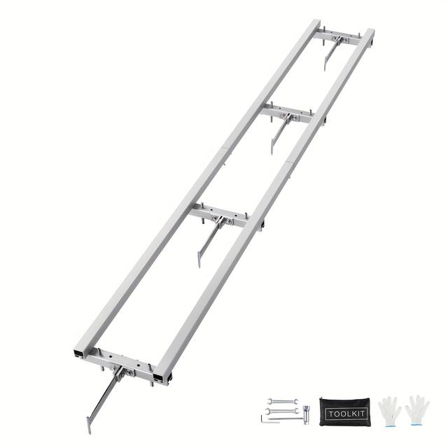 TEMU Vevor Rail Mill Guide System, 9 Ft Milling Guide, 4 Kits Chainsaw Mill , Aluminum Adjustable Saw Mill Work With Chainsaw Mills For And Woodworkers