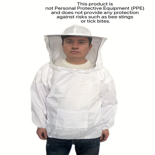 TEMU A Oversized Mask Hat Breathable, Covers Body, Insect-repellent, Suitable For Outdoor Camping, Gardening, Fishing, Walking, And Sports