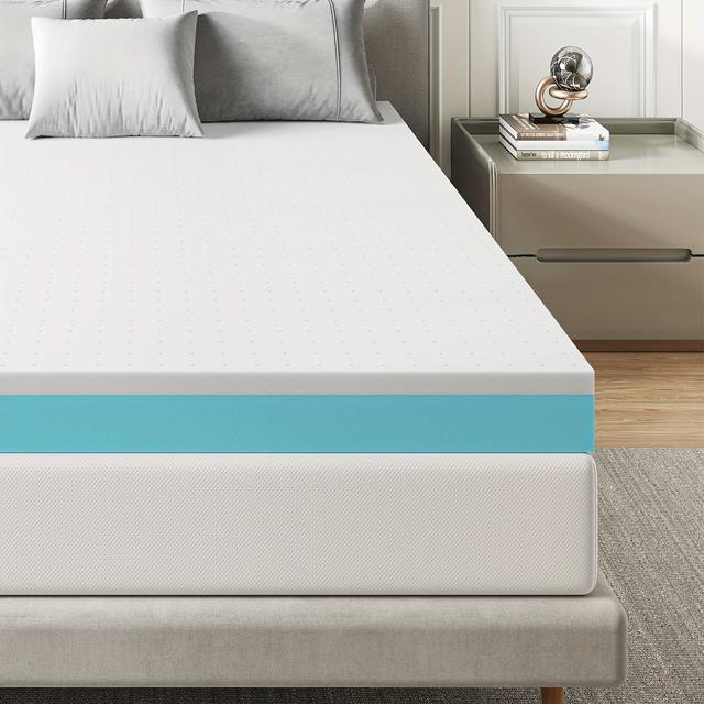 TEMU Feste Matratzenauflage mit H5/H6 Härtegrad, mit einer 7,5 cm hohen, stützenden Kern, einem waschbaren und atmungsaktiven 3D-Mesh-Bezug, ideal für Boxspringbetten und unangenehm liegenden Sofas.