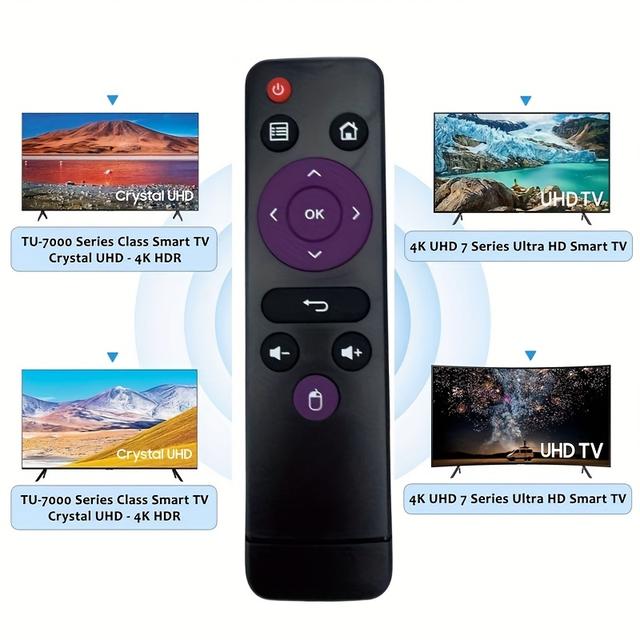 TEMU وحدة تحكم IR عالمية لجهاز H96 Max H616 Pro ، متوافقة مع جهاز تثبيت Mini و h96 Mini