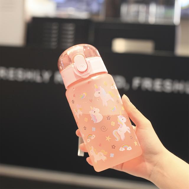 TEMU 550ML Mattierter 3D-gedruckter Becher mit dreidimensionalem Design und einem tragbaren, niedlichen Griff