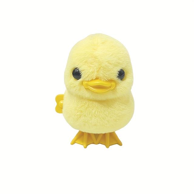 TEMU Plush Jumping Duck Toys, Realistic Spring-operated Animals, Cute And Fun Gifts For Birthdays