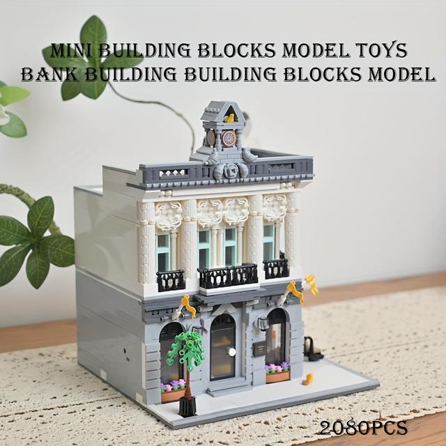 TEMU 2080pcs Creative European Medieval Series Mini Building Block Model Building Model Clock Tower Very Suitable For Collection And Festival Gifts