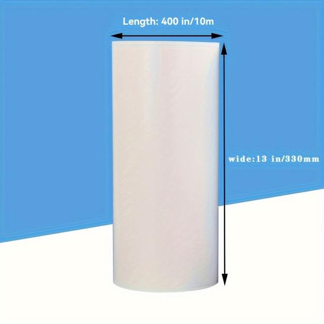 TEMU 400-inch Double-sided Tape Roll - Strong Adhesive For Crafts, Cards & Albums, Versatile Use On Plastic, Wood, Glass, Stone, Metal - Ideal For Packaging, Wall Art & Indoor/outdoor Projects