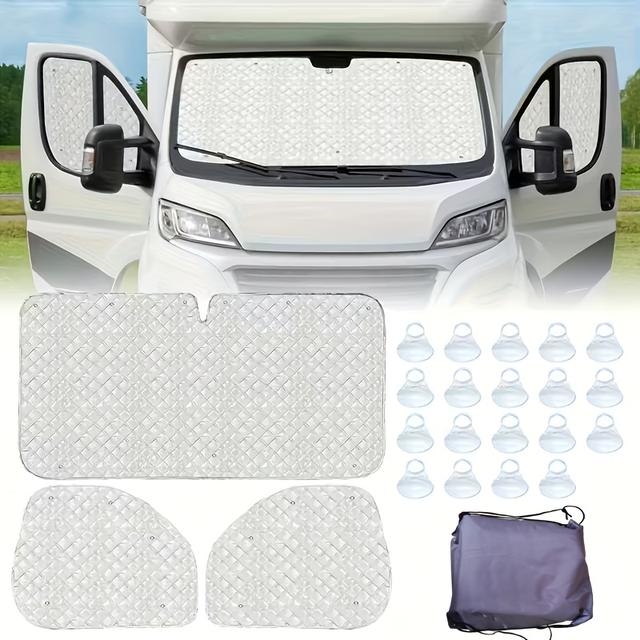 TEMU Camping-Wohnmobil Windschutzscheiben-Sonnenschutz für 06-24