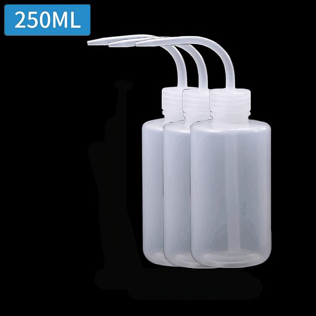 TEMU 3pcs 250/500ml Bottle Plastic Bottles Lab Tattoo Squeeze Bottle Tattoo Accessories Microblading Supplies