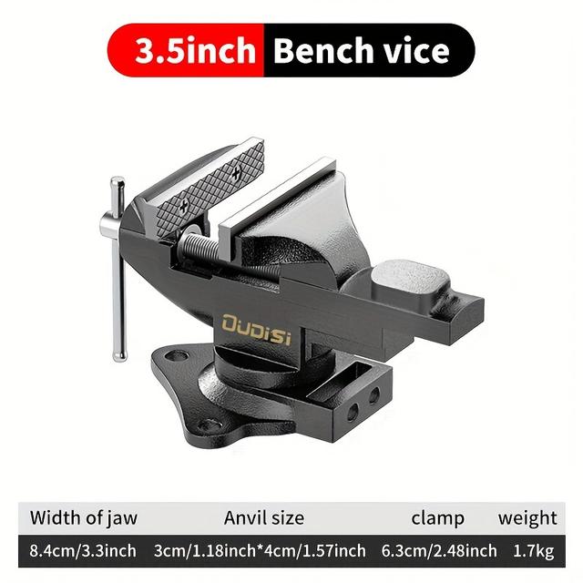 TEMU 3.5 Inch Fast Vise Worktable, Multi-functional Heavy-duty Vise, Household Vise, Fixture
