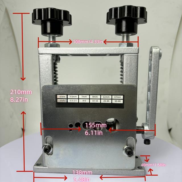 TEMU Wire Stripper With 6 Holes