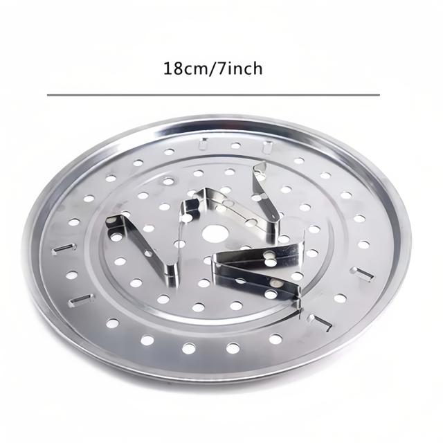 TEMU SHAON 스테인리스 스틸 찜 랙, 분리형 다리 포함, 즉석 압력솥 및 다용도 찜 바구니용