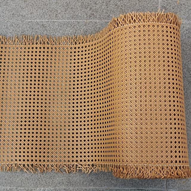 TEMU 1pc Of Coffee Colored Diy Plastic Material Octagonal Eye And Chair Woven Cane For Chairs, Cabinets, Ceilings - Suitable For All Season Craft Supplies