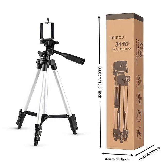 TEMU -border Mobile Phone Holder Mobile Phone Camera Holder 3110 Tripod 3110 Aluminum Alloy Tripod 3120 Tripod