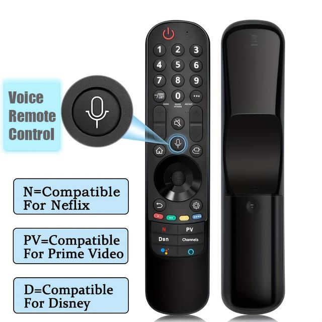 TEMU Okos csere távirányító mutatóval és hangvezérléssel - Kompatibilis a 2021-2023 UHD OLED, , modellekkel egy vezető márkától